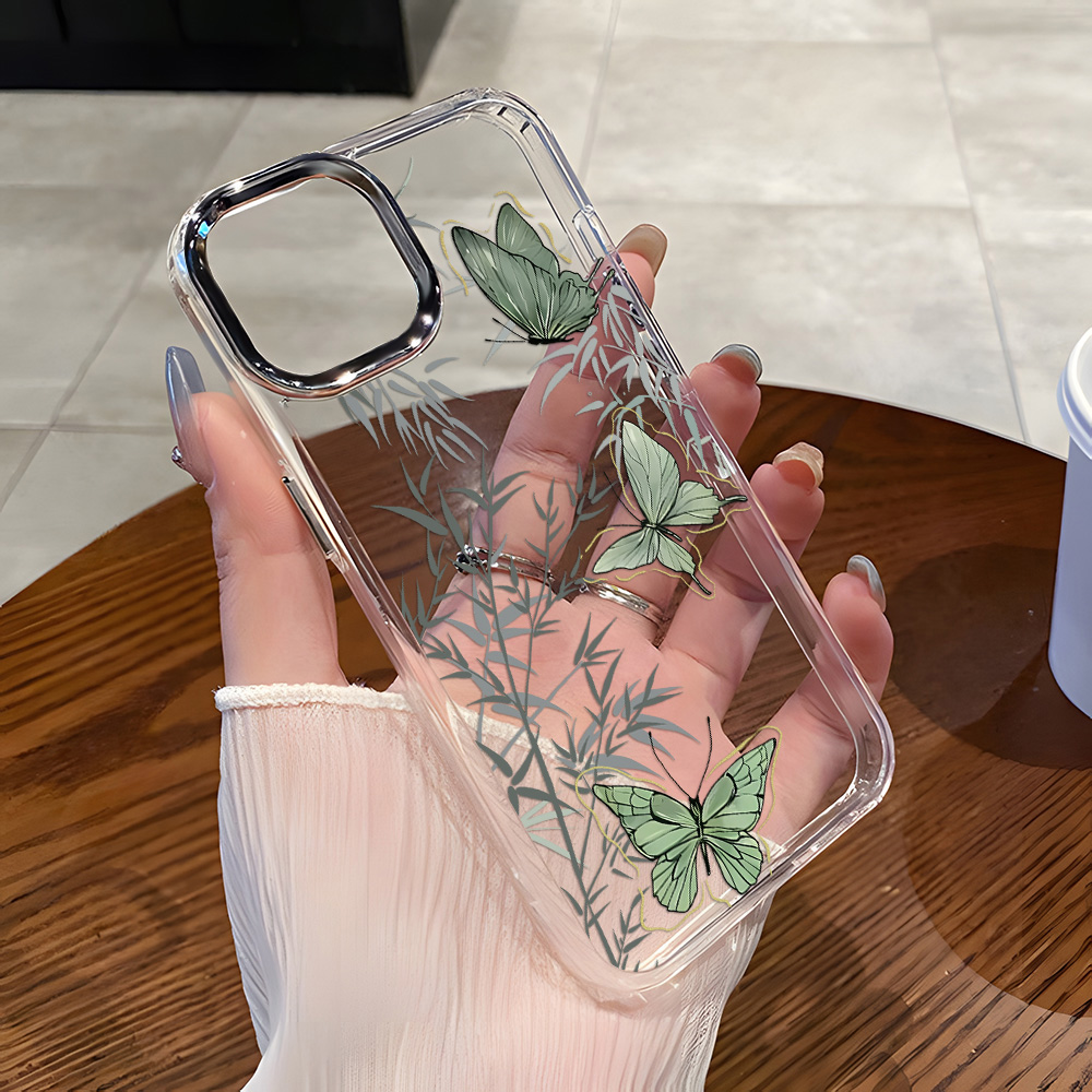 Phone Cases Samsung A14 - Silikon Kelebek Kılıf Samsung A56 5G