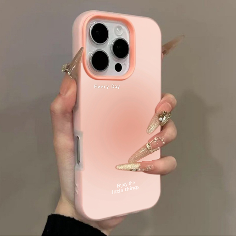 Phone Cases Unique - Pembe Gradyan Desenli Telefon Kılıfı iPhone