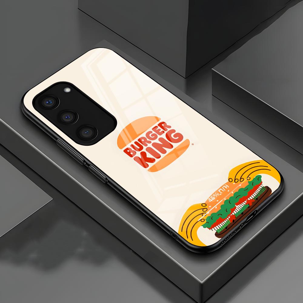Phone Cases Burga - Moda B-Burger King Telefon Kılıfı Samsung