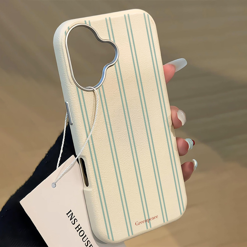 Phone Cases Green - Yeşil Çizgili Yumuşak Telefon Kılıfı Samsung