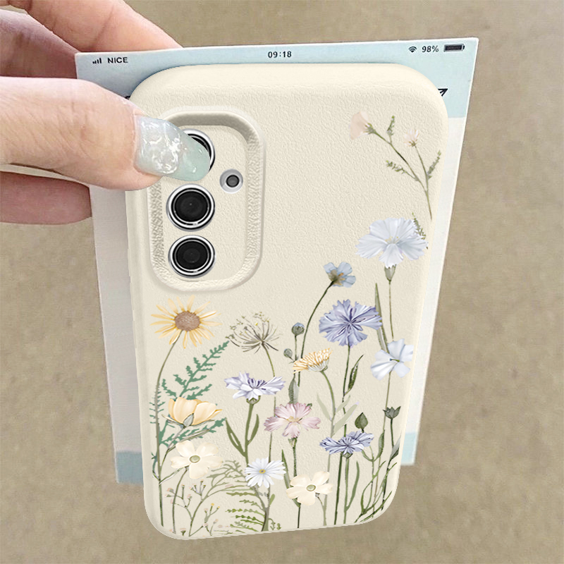 Phone Cases Samsung A14 - Küçük Çiçekler Telefon Kılıfı Samsung Galaxy