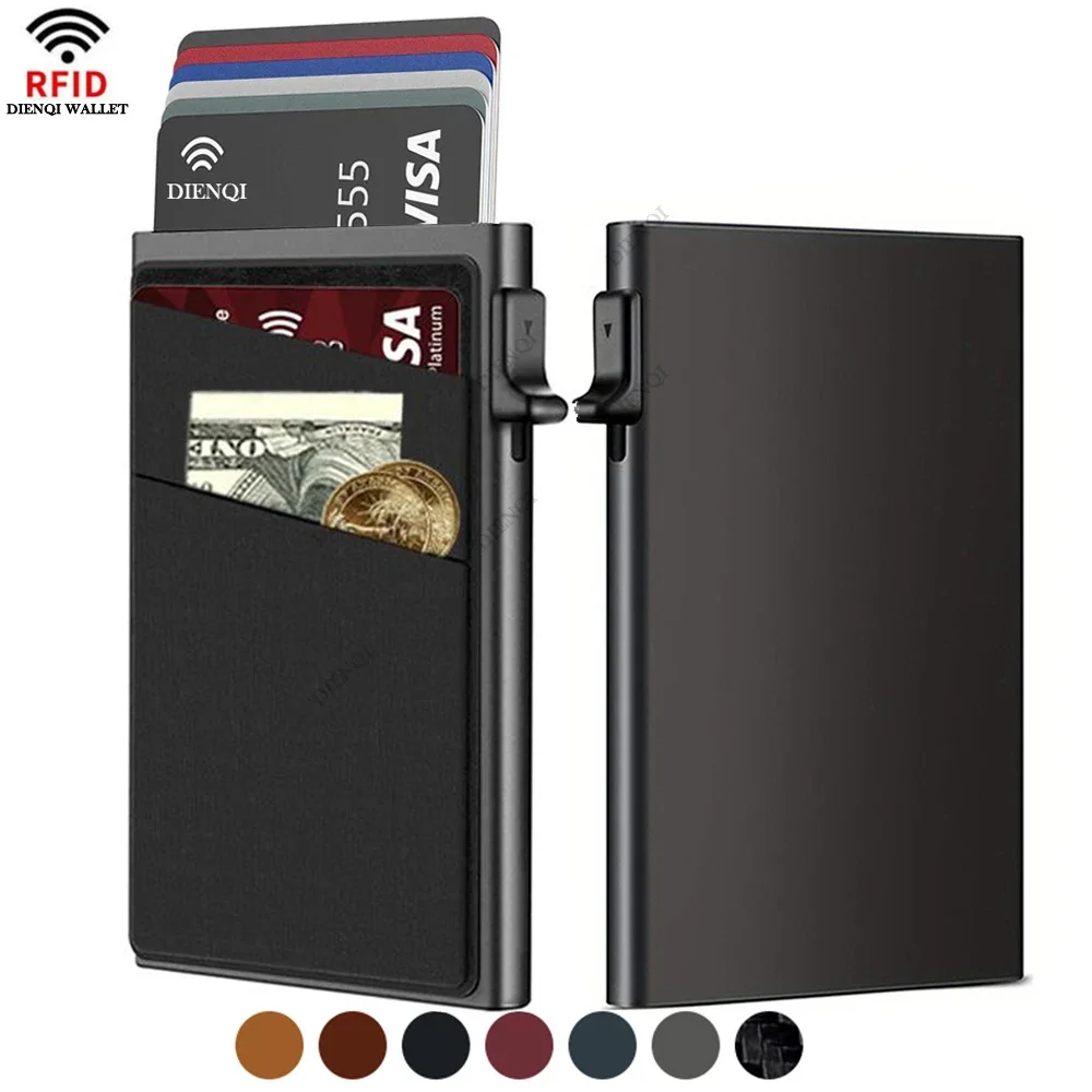 Card Holder Slim Case - RFID İş Kredi Kartı Tutucu Erkek