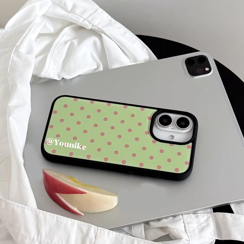 Phone Cases Green - Kore Retro Çizgi Film Yeşil Arka