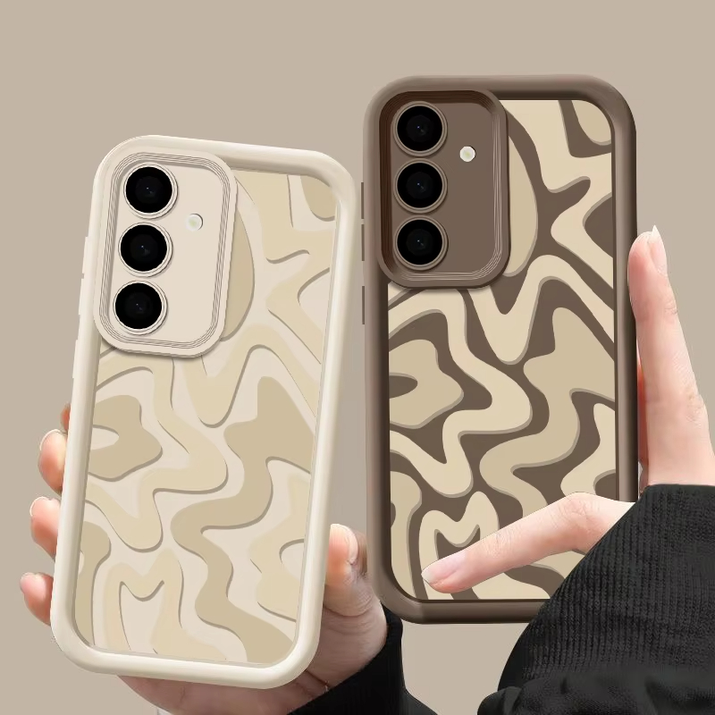 Phone Cases Burga - Çizgili Desen Telefon Kılıfı Samsung Galaxy