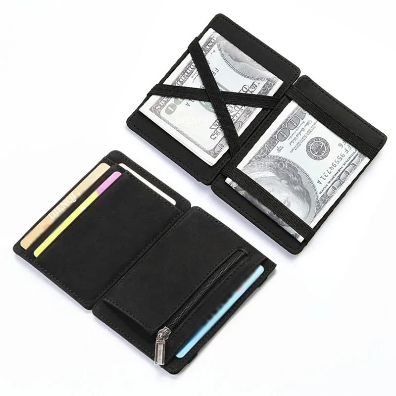 PU Deri Sihirli Cüzdan Erkek K - Card Holder Slim Case incelemesi ve fiyatı
