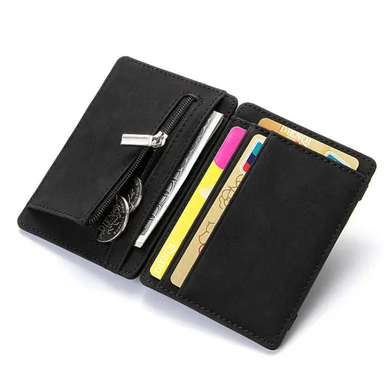 PU Deri Sihirli Cüzdan Erkek K - Card Holder Slim Case incelemesi ve fiyatı