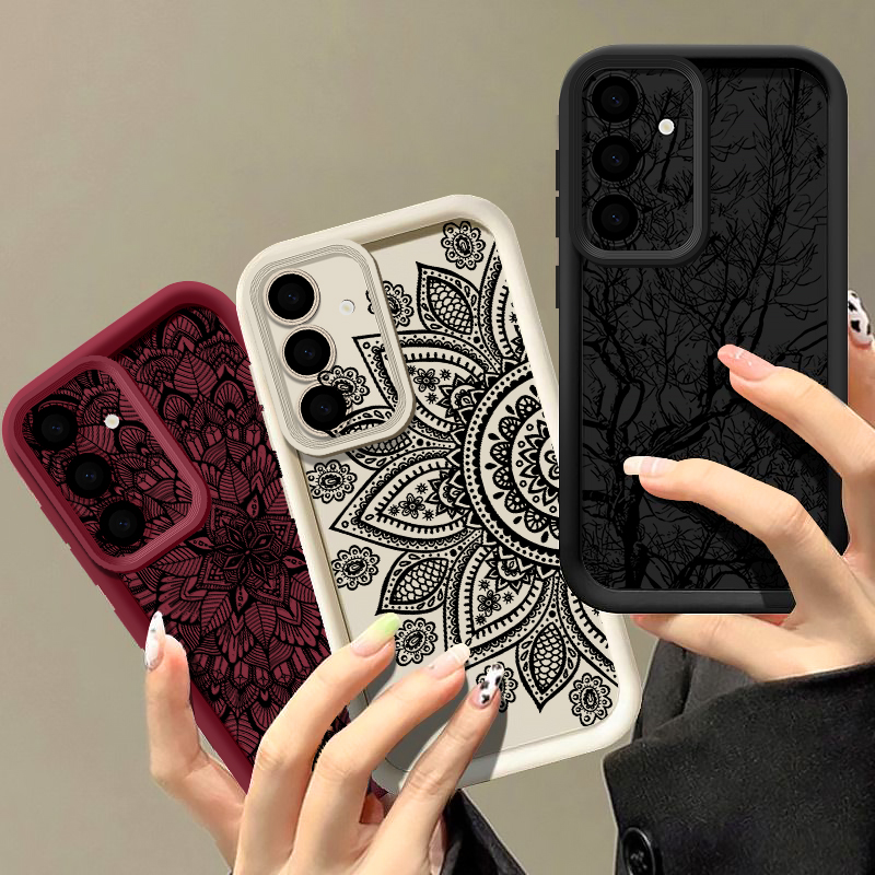 Retro Çiçek Totem Desenli Kılı - Phone Cases Galaxy A17 incelemesi ve fiyatı