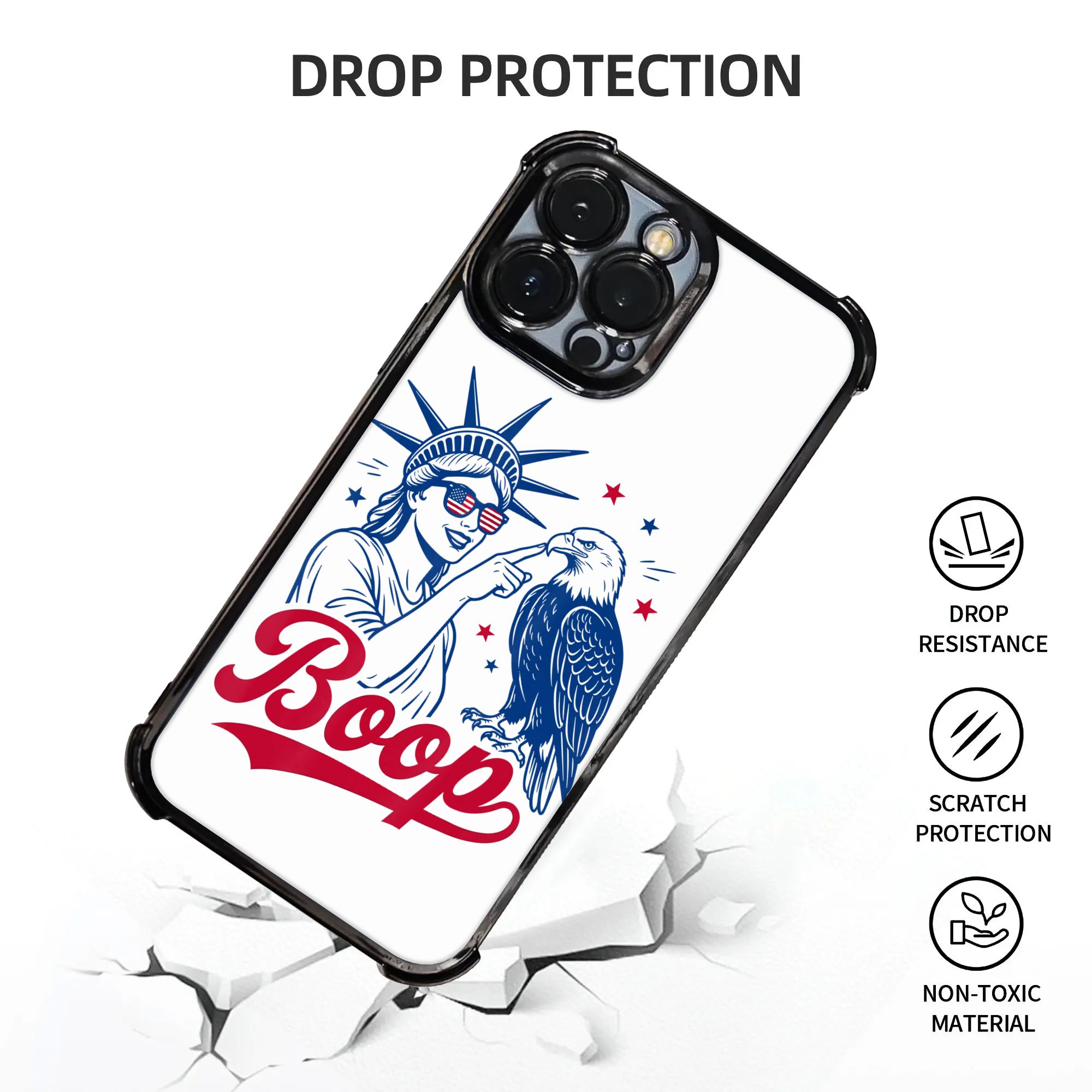 Boop Eagle Vintage ABD Retro H - Phone Cases Usa incelemesi ve fiyatı