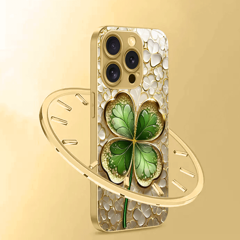 Altın ve yeşil kontrastlı dört - Phone Cases Green incelemesi ve fiyatı