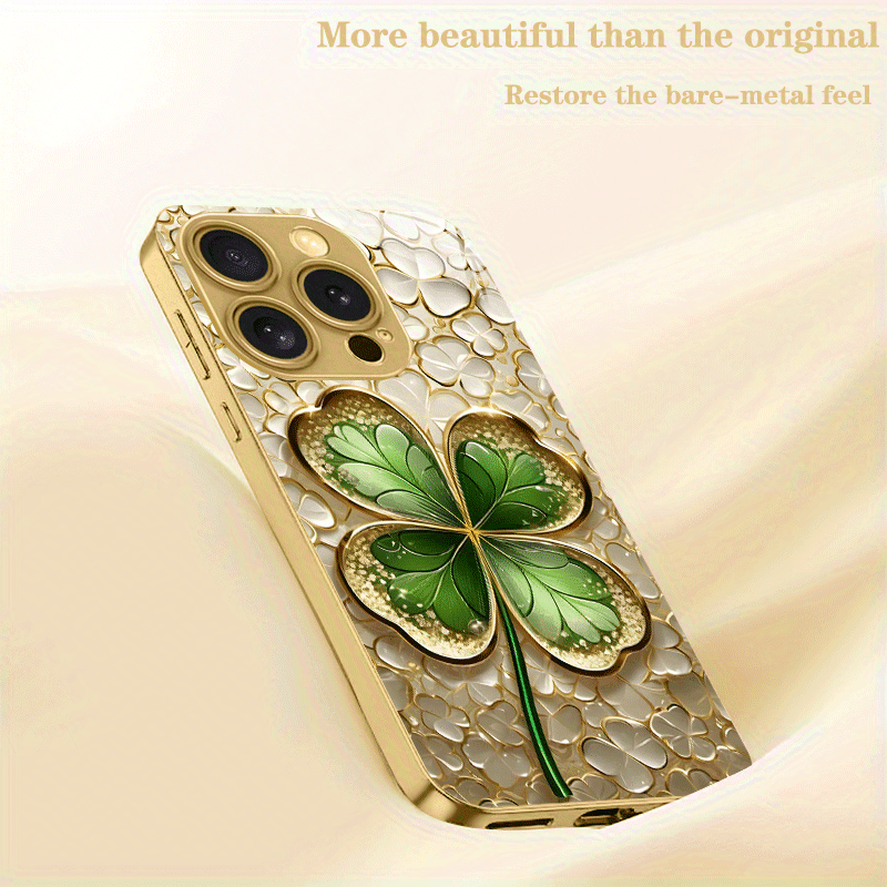 Altın ve yeşil kontrastlı dört - Phone Cases Green incelemesi ve fiyatı