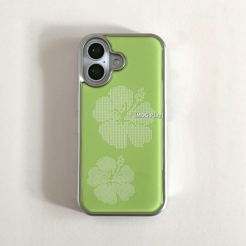 Kore Yeşil Arka Plan Çiçekli E - Phone Cases Green incelemesi ve fiyatı