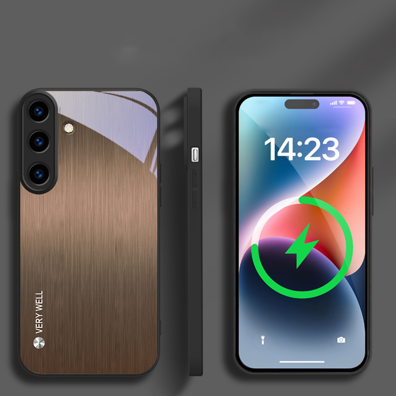 Minimal fırçalanmış metal, Sam - Phone Cases With Magnet incelemesi ve fiyatı