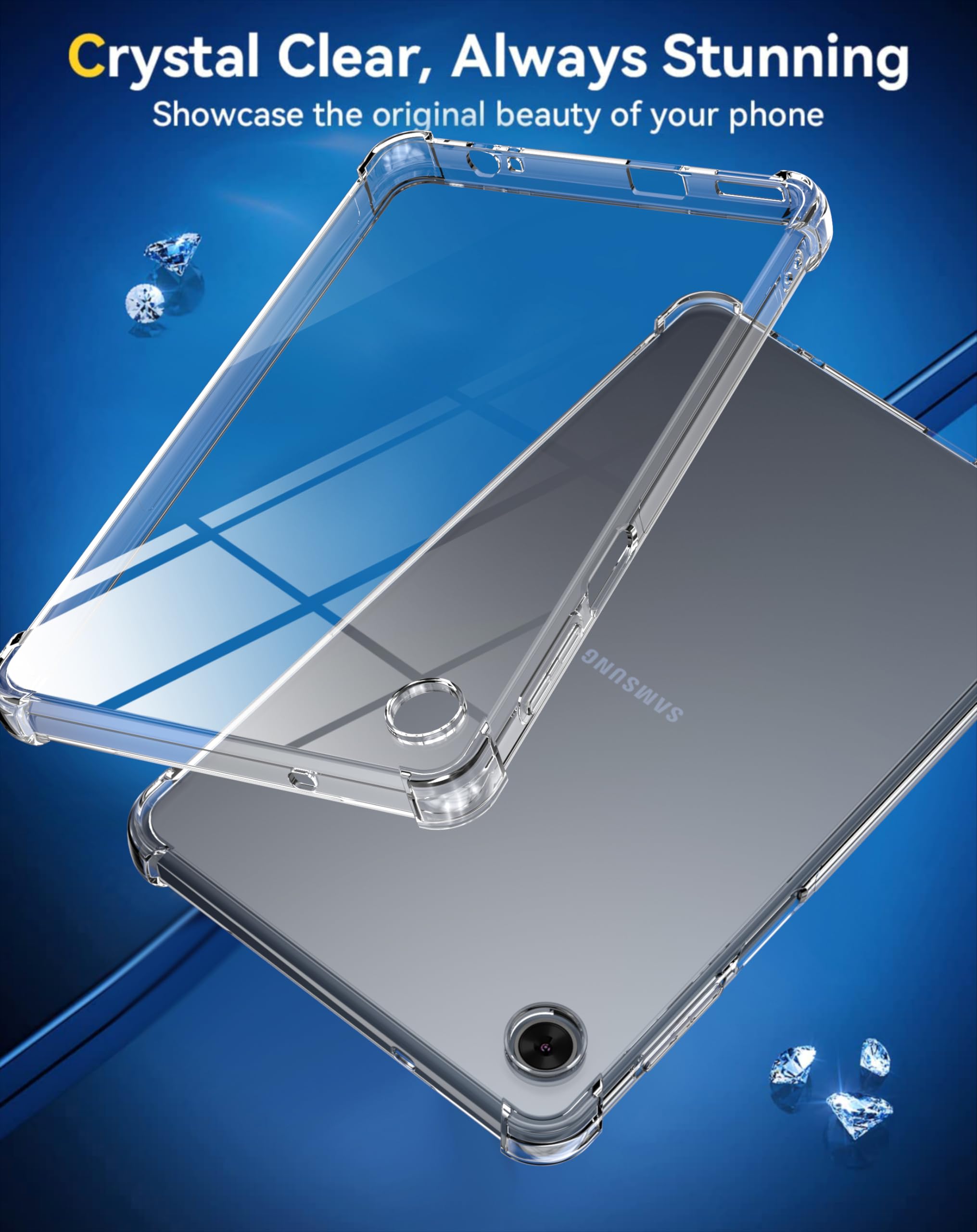 Samsung Galaxy Tab için A9 8.7 - Transparent Thin Case incelemesi ve fiyatı