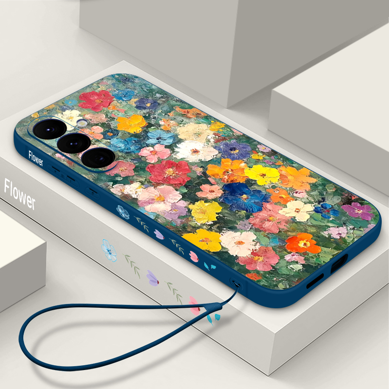 Yaratıcı Çiçekli Kordonlu Tele - Phone Cases Galaxy A17 incelemesi ve fiyatı