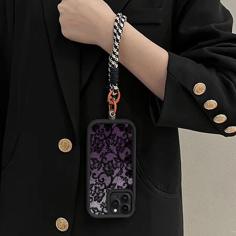Siyah Mor Dantel Askılı Telefo - Phone Cases With Loop incelemesi ve fiyatı