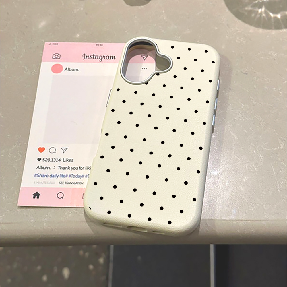 Kore INS Sevimli Puantiyeli Te - Phone Cases Cute Iphone 13 incelemesi ve fiyatı