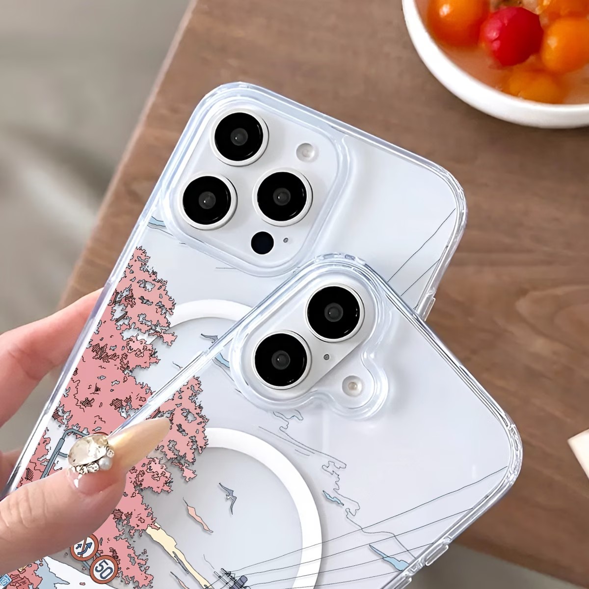 Fuji Kiraz Çiçeği Desenli Tele - Phone Cases With Magnet incelemesi ve fiyatı
