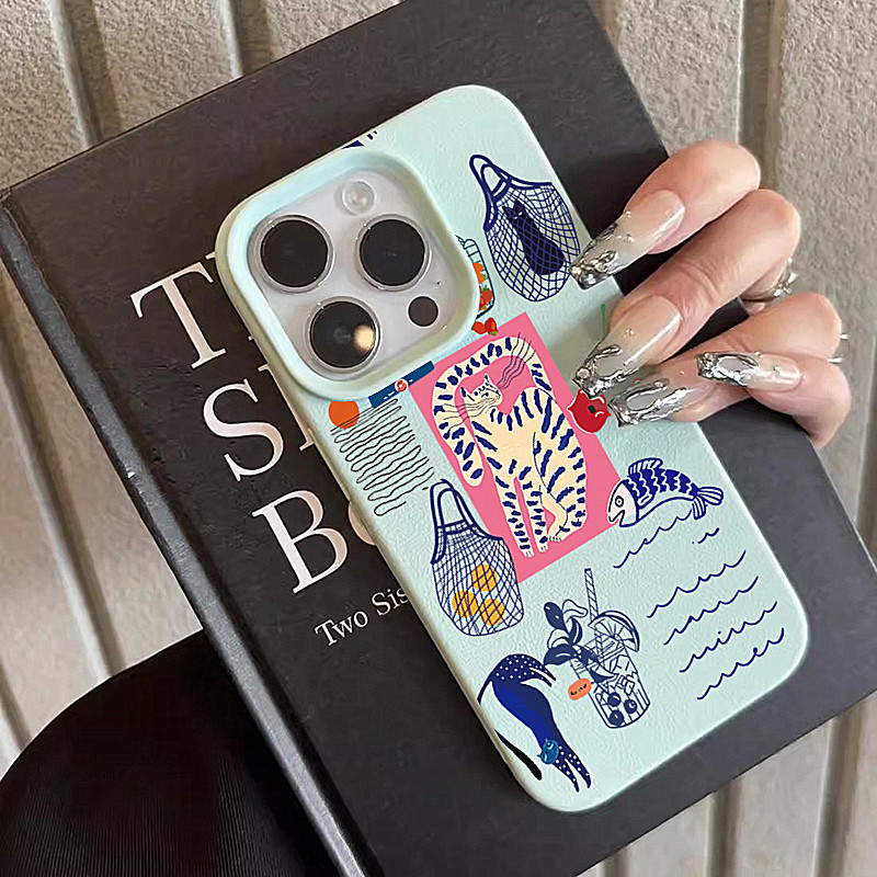 Sevimli Kiraz Kedi Baskılı Tel - Phone Cases Cute Iphone 13 incelemesi ve fiyatı