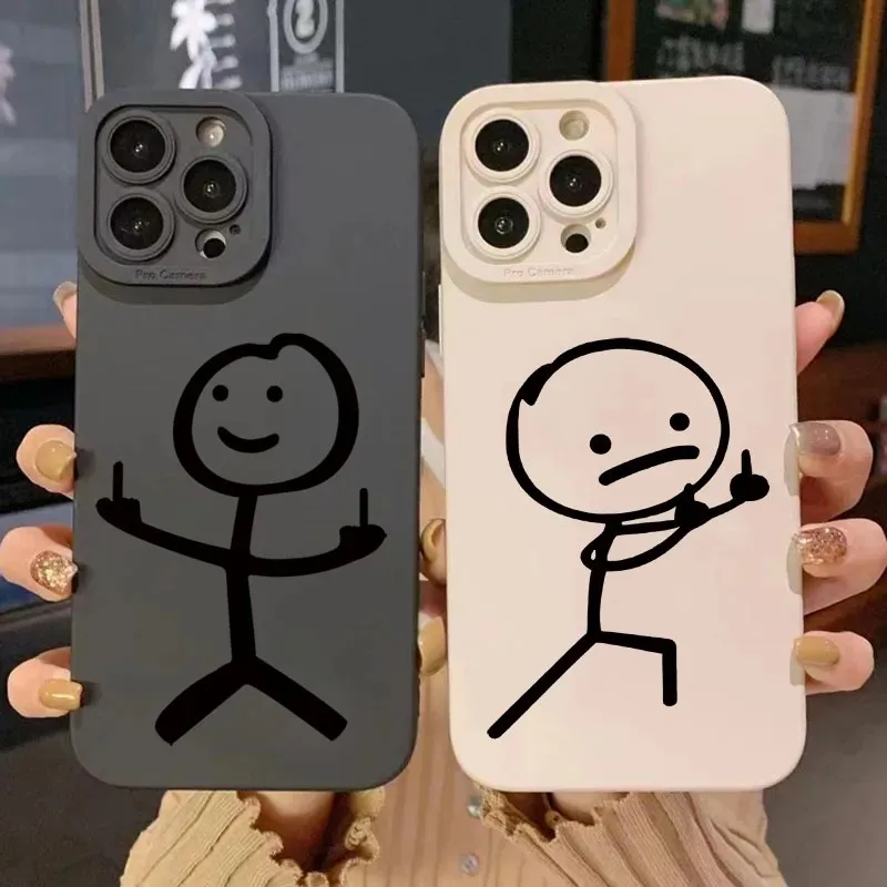 Sevimli Karikatür Kibrit Adamı - Phone Cases Cute Iphone 13 incelemesi ve fiyatı