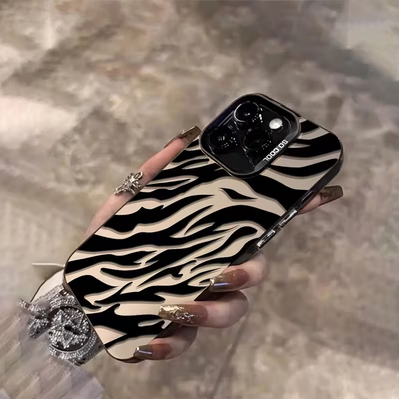 Zebra Desenli Siyah Gelişmiş I - Phone Cases Unique incelemesi ve fiyatı
