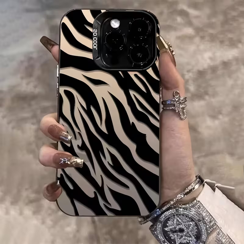Zebra Desenli Siyah Gelişmiş I - Phone Cases Unique incelemesi ve fiyatı