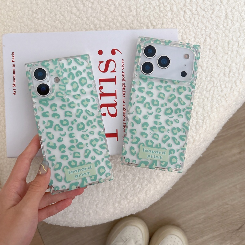 Mambo Yeşil Leopar Kare IMD Te - Phone Cases Green incelemesi ve fiyatı
