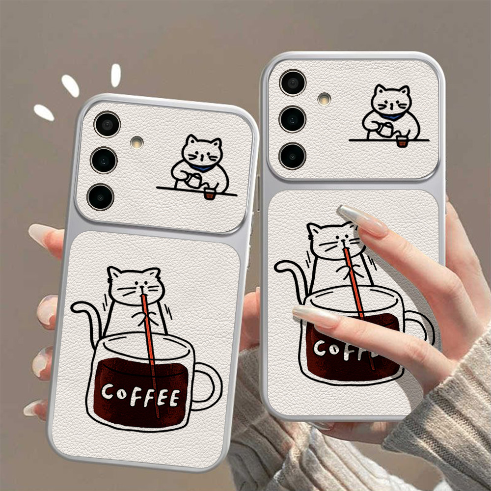 Kahve Sevimli Kedi Telefon Kıl - Phone Cases Samsung A14 incelemesi ve fiyatı