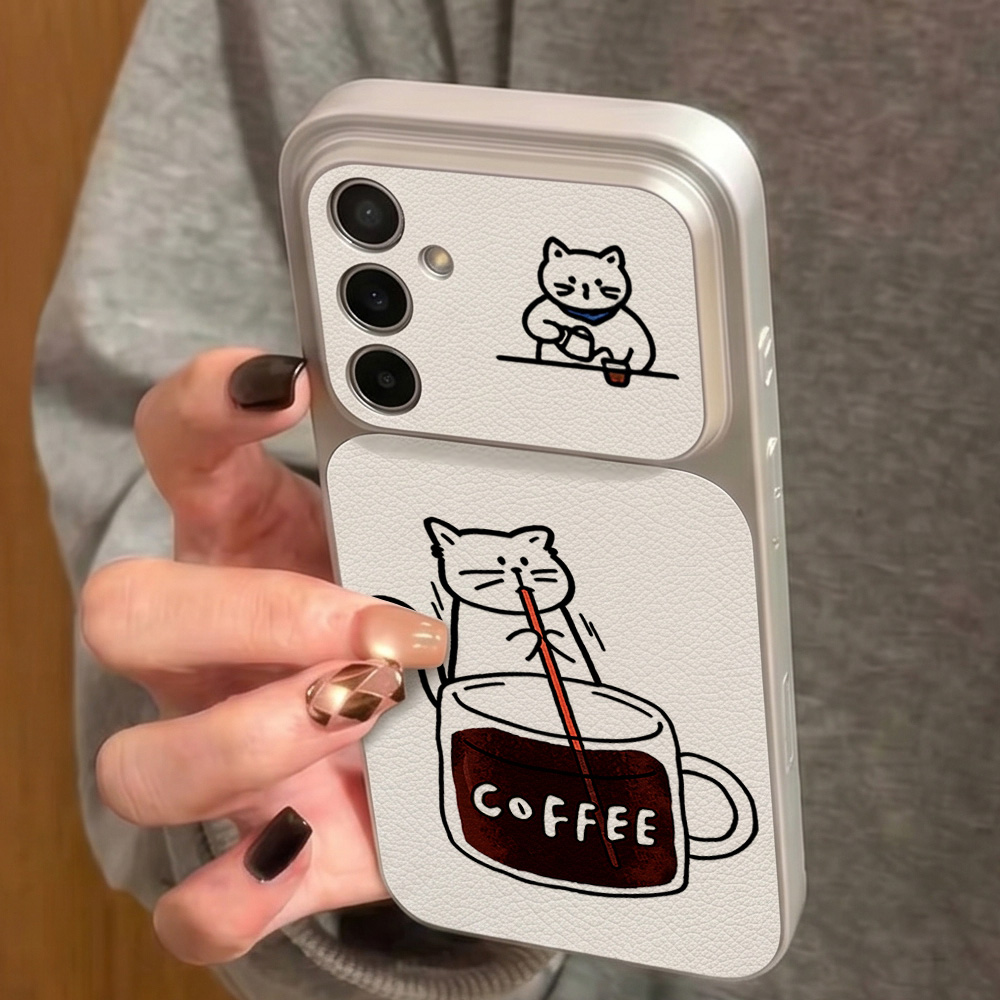 Kahve Sevimli Kedi Telefon Kıl - Phone Cases Samsung A14 incelemesi ve fiyatı