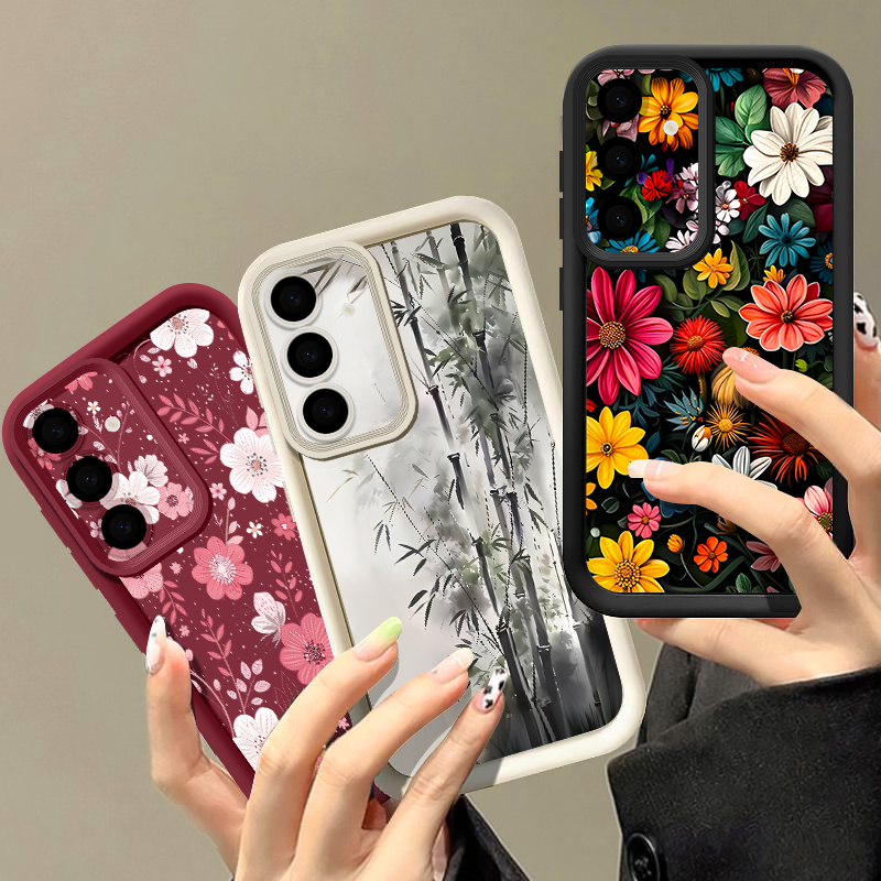 Renkli Çiçek Desenli Kılıf Sam - Phone Cases Samsung A14 incelemesi ve fiyatı