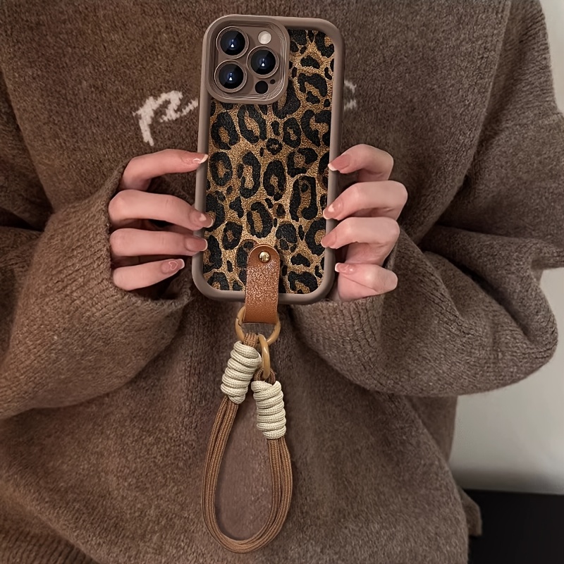 Leopar Desenli Bileklik Askılı - Phone Cases With Loop incelemesi ve fiyatı