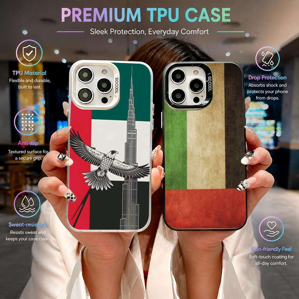 Sporlar BAE Bayraklı Futbol Te - Phone Cases Uae incelemesi ve fiyatı