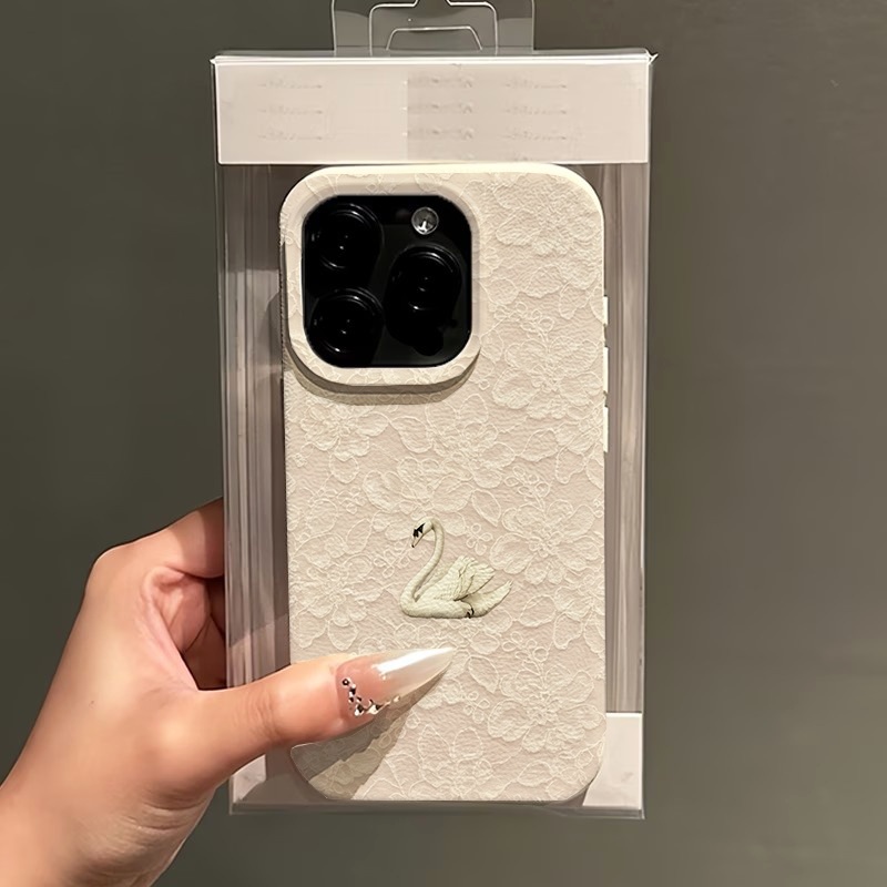 Dantel Kuğu Desenli Lychee Dok - Phone Cases Iphone 16 incelemesi ve fiyatı