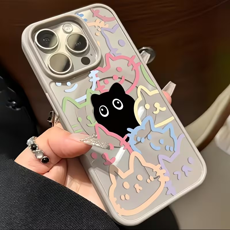 Çizgi Film Kedi Desenli Manyet - Phone Cases With Magnet incelemesi ve fiyatı