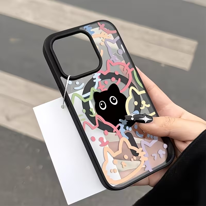 Çizgi Film Kedi Desenli Manyet - Phone Cases With Magnet incelemesi ve fiyatı