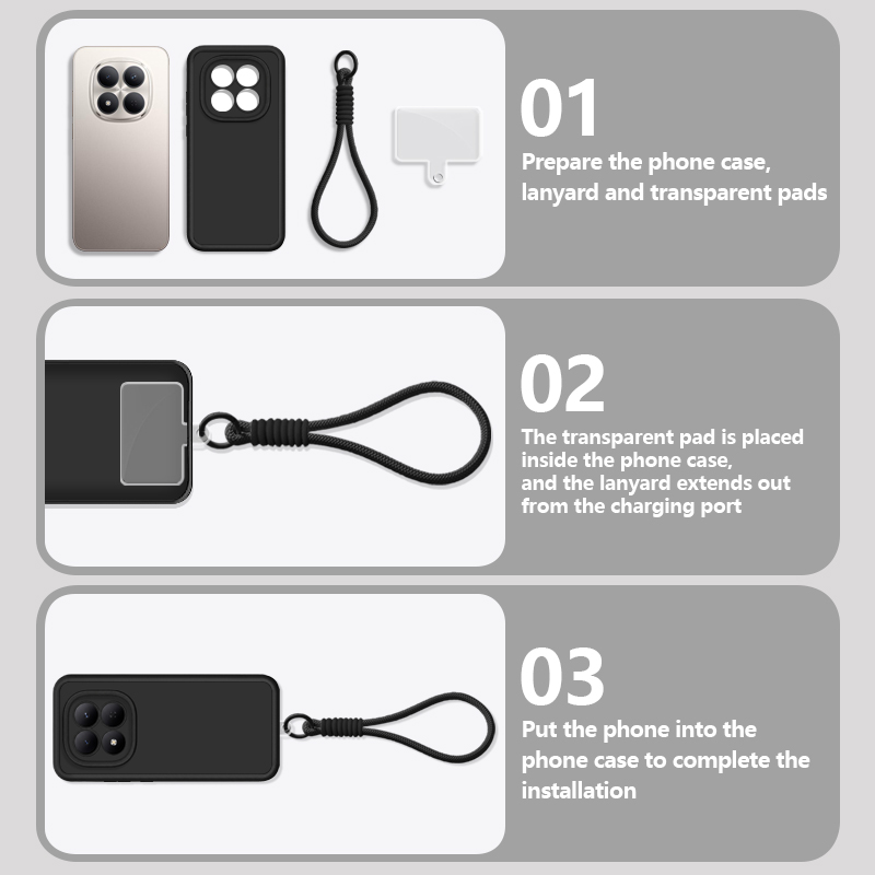 Xiaomi Redmi Note 15 14 4G 5G  - Phone Cases With Loop incelemesi ve fiyatı