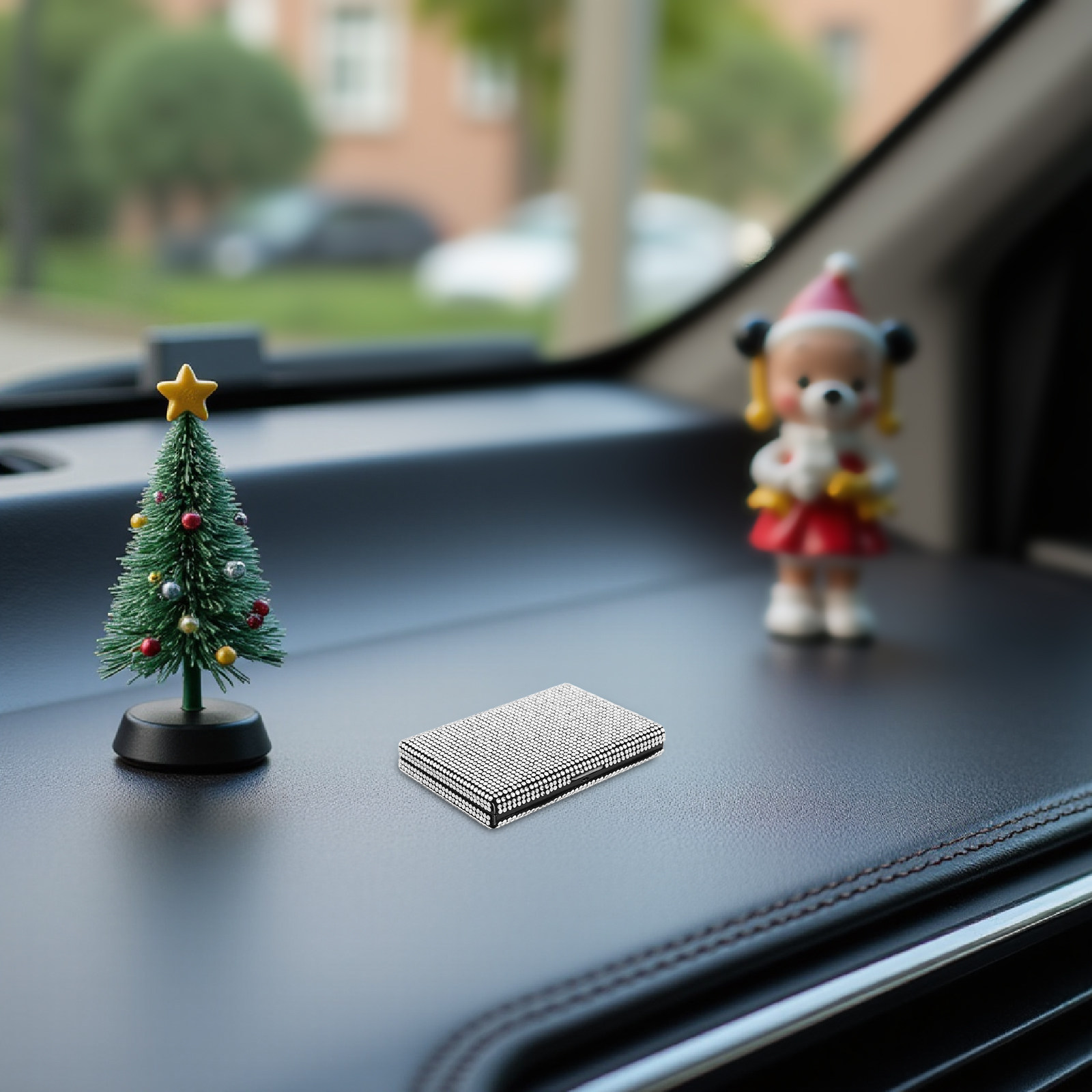 İnce Metal Kartvizitlik, Taşlı - Card Holder Slim Case incelemesi ve fiyatı