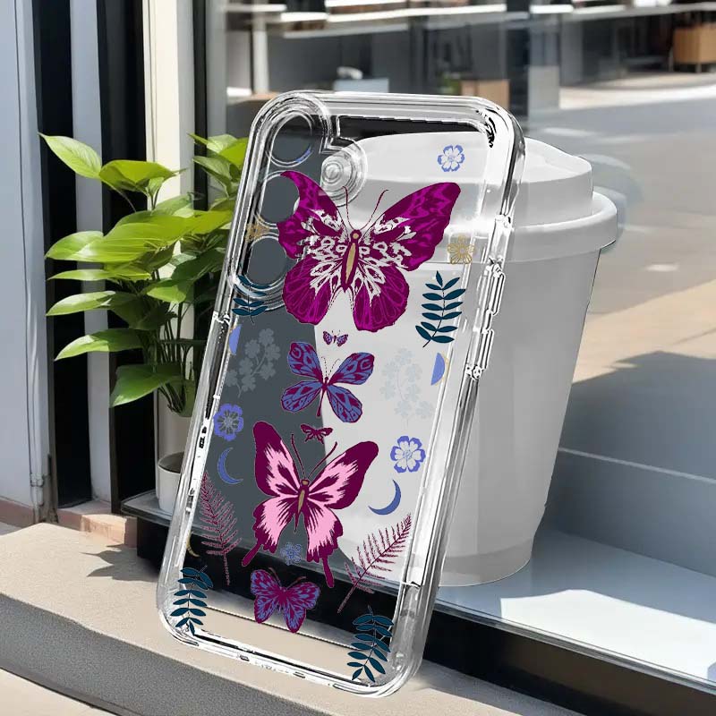 Mor Kelebek Grafikli Telefon K - Phone Cases Samsung A14 incelemesi ve fiyatı
