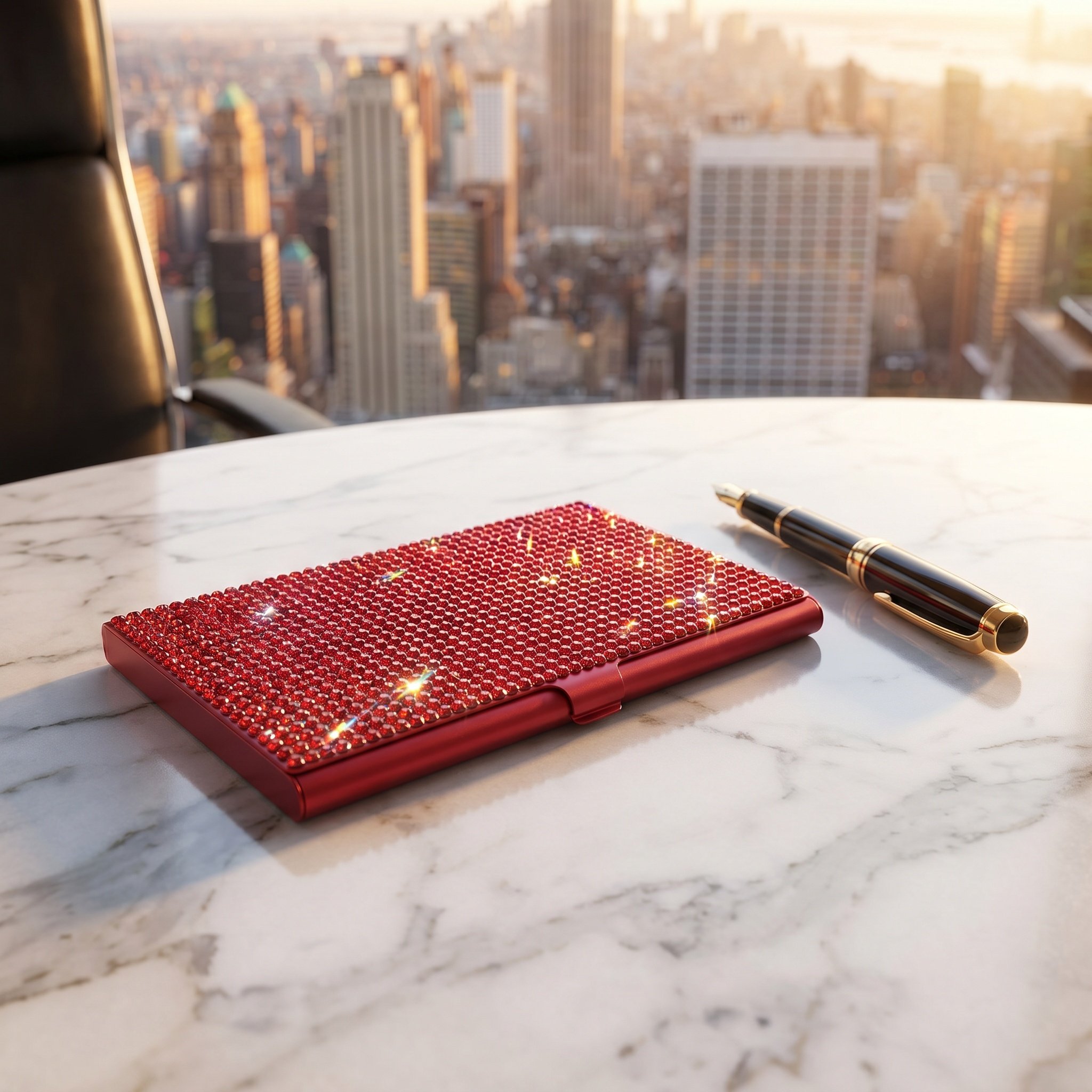 Kadınlar için Kırmızı Metalik  - Card Holder Slim Case incelemesi ve fiyatı