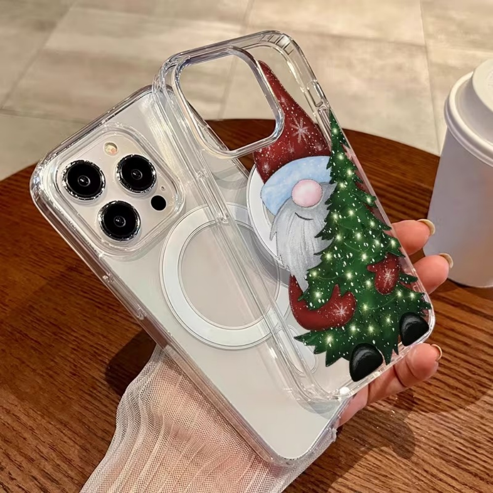 Sevimli Noel Baba ve Noel Ağac - Phone Cases With Magnet incelemesi ve fiyatı