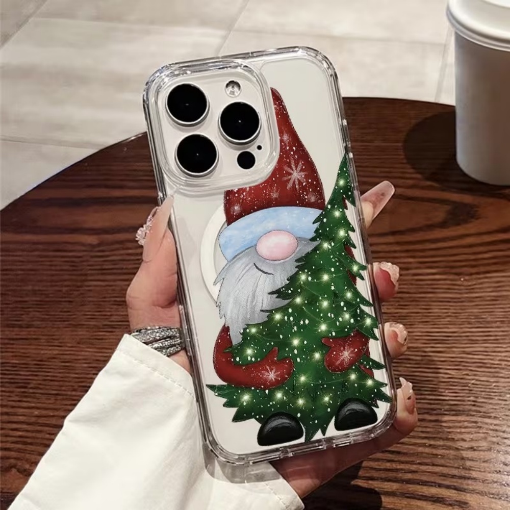 Sevimli Noel Baba ve Noel Ağac - Phone Cases With Magnet incelemesi ve fiyatı