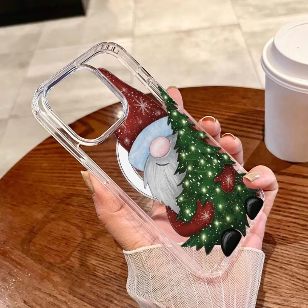 Sevimli Noel Baba ve Noel Ağac - Phone Cases With Magnet incelemesi ve fiyatı