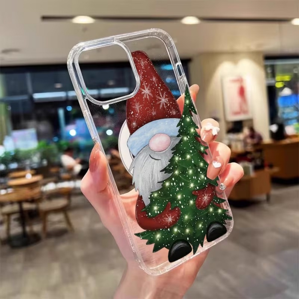 Sevimli Noel Baba ve Noel Ağac - Phone Cases With Magnet incelemesi ve fiyatı