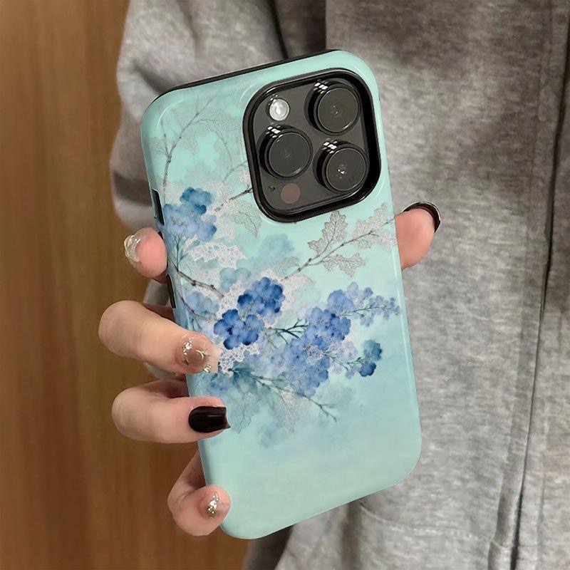 Nane Yeşili Suluboya Mavi Orta - Phone Cases Green incelemesi ve fiyatı
