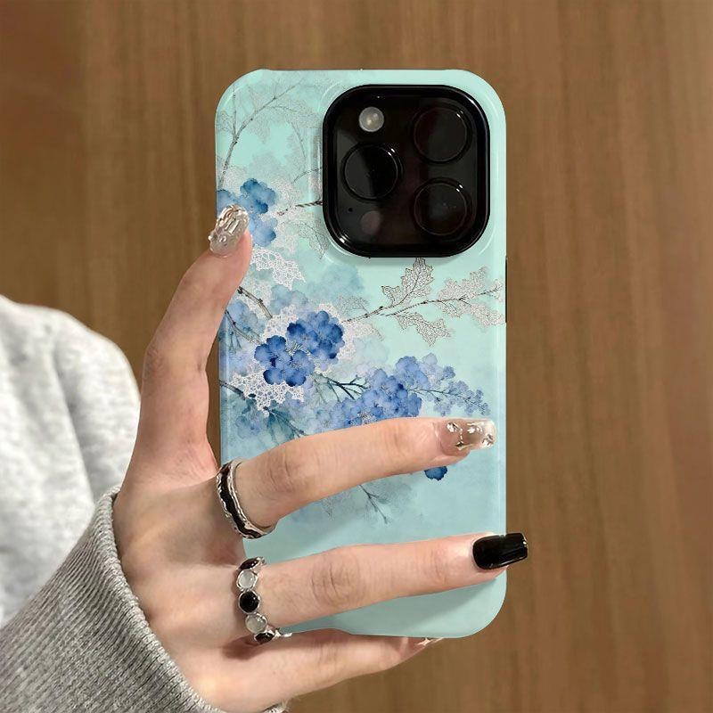 Nane Yeşili Suluboya Mavi Orta - Phone Cases Green incelemesi ve fiyatı