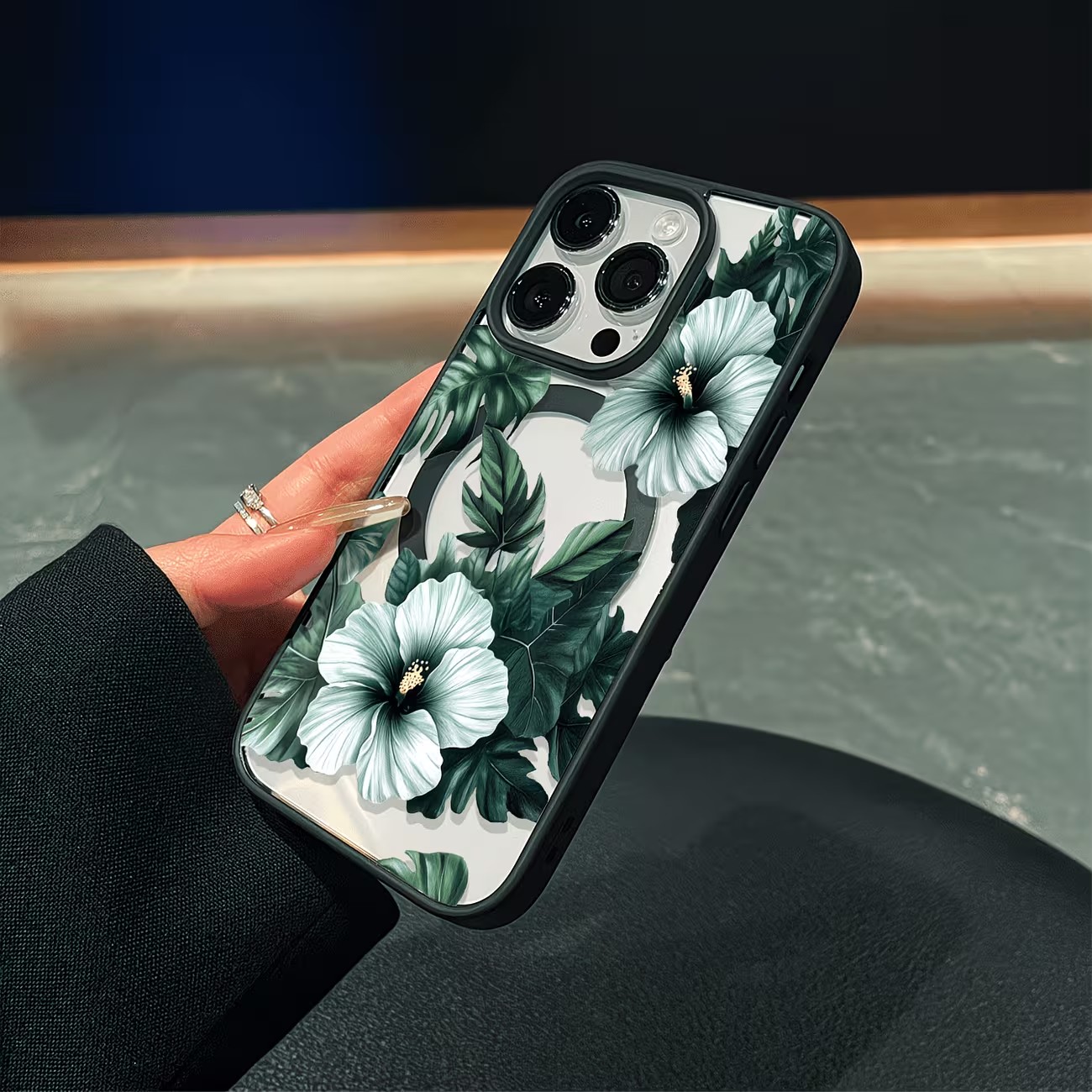 Yeşil Çiçek Desenli Telefon Kı - Phone Cases With Magnet incelemesi ve fiyatı