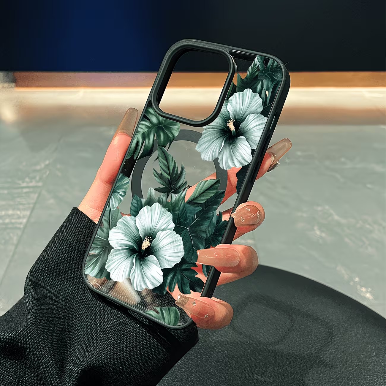 Yeşil Çiçek Desenli Telefon Kı - Phone Cases With Magnet incelemesi ve fiyatı