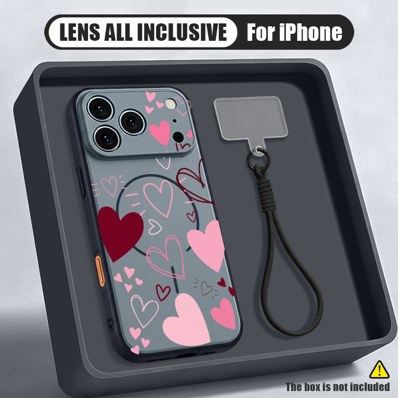 Aşk Kalpli Desenli Manyetik Te - Phone Cases With Loop incelemesi ve fiyatı