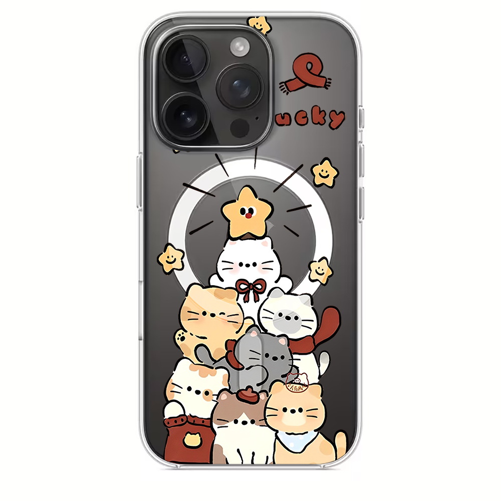 Sevimli Karikatür Kedi Baskılı - Phone Cases Iphone 16 incelemesi ve fiyatı